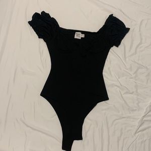 Black Princess Polly bodysuit